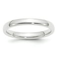 thumbnail image 1 of Auriga Fine Jewelry Platinum 3mm Comfort Fit Wedding Band Ring Size- 7.5 for Women, 1 of 7