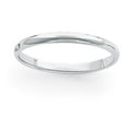 thumbnail image 1 of Auriga Fine Jewelry Platinum 3mm Half Round Featherweight Band Ring Size 11.5 for Women, 1 of 4