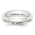 thumbnail image 1 of Auriga Platinum 5mm Comfort Fit Wedding Band Ring Size- 12 for Women, 1 of 5