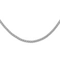 thumbnail image 1 of Auriga Fine Jewelry 925 Sterling Silver Rhodium-plated 17 inch 80 Stone CZ Riviera Necklace for Women 17", 1 of 7