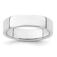 thumbnail image 1 of Auriga Fine Jewelry 925 Sterling Silver 5 mm Lightweight Flat Band for Women Size 9.5, 1 of 6