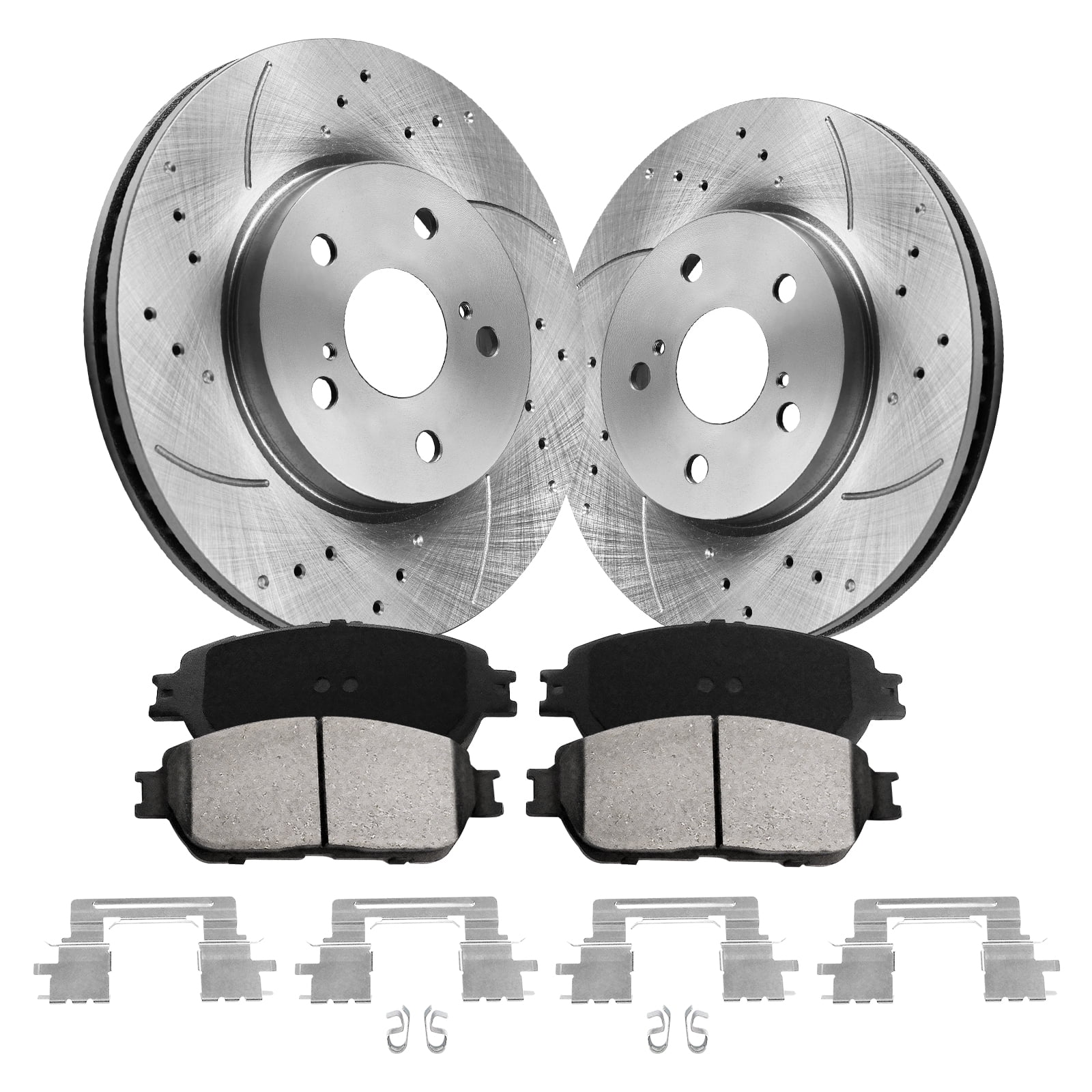 Aurogenix Front Brake Kit, Compatible with 2004-2010 Toyota Sienna ...