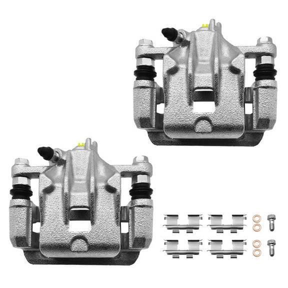 Aurogenix Rear Brake Caliper Replacement For 2007-2010 Hyundai Elantra 2.0L 4-Door, 19-B3457+19-B3456,Rear Driver and Passenger Side