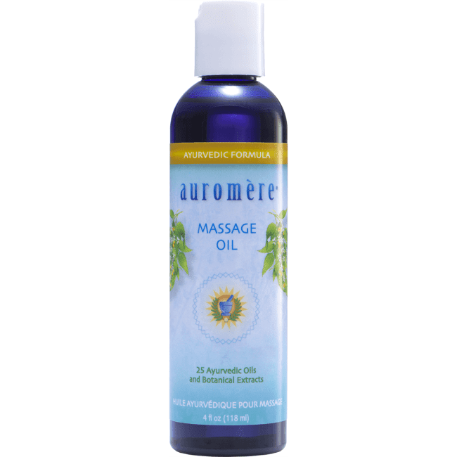 Auromere Ayurvedic Massage Oil 4 oz Liquid