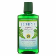 Auromere Ayurvedic Mouthwash w/ Neem & Peelu, Fluoride Free, 16oz, 2-Pack