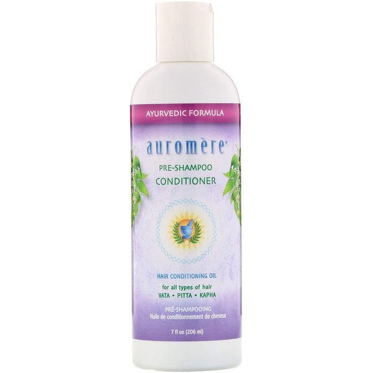 Auromere, Pre-Shampoo Conditioner, Hair Conditioning Oil, 7 fl oz (206 ml) Pack of 4