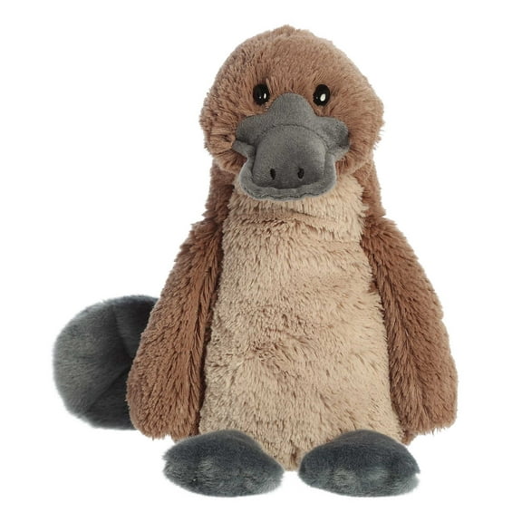 Aurora  14 in. Charming Talltales Platypus Irresistible Cuteness Loveable Companions Stuffed Animal Plush Toy, Brown