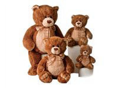 Aurora Snuggly Bear Brown Sugar Stuffed Animal - 22 Inch Soft Plush Toy For Kids & Collectors