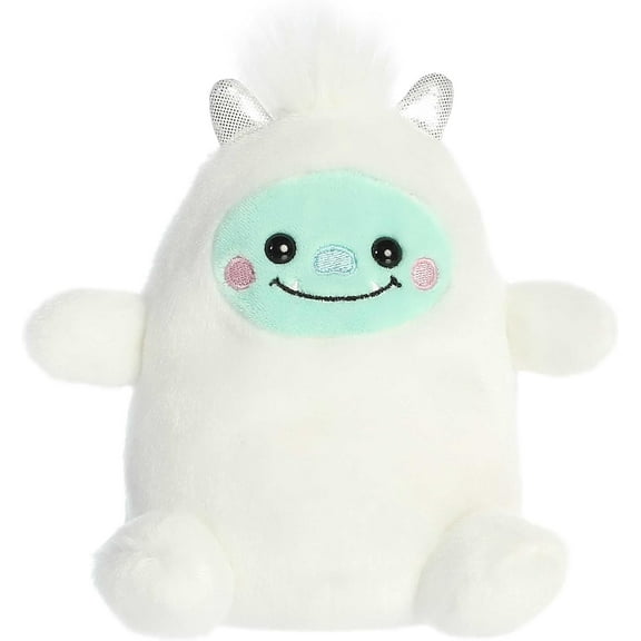 Aurora 5 in. Adorable Pocket-Sized Fun On-the-Go Play Baker Yeti Stuffed Animal Plush Toy, White