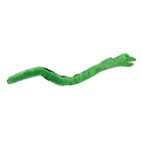 Aurora 50495 54 in. Huggable Destination Nation EEL Global Exploration Learning Fun Stuffed Animal Toy, Green