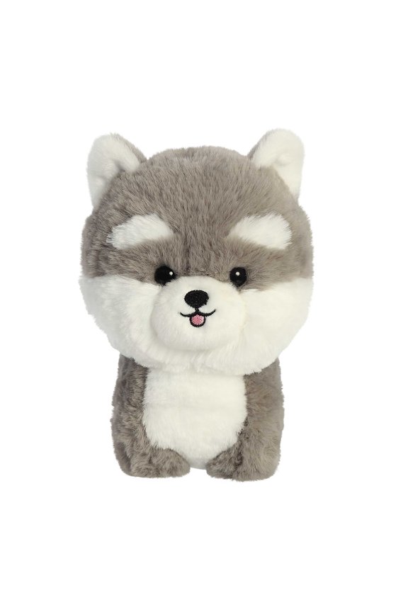 - Small Gray Teddy Pets - 6.5" Husky - Playful Stuffed Animal