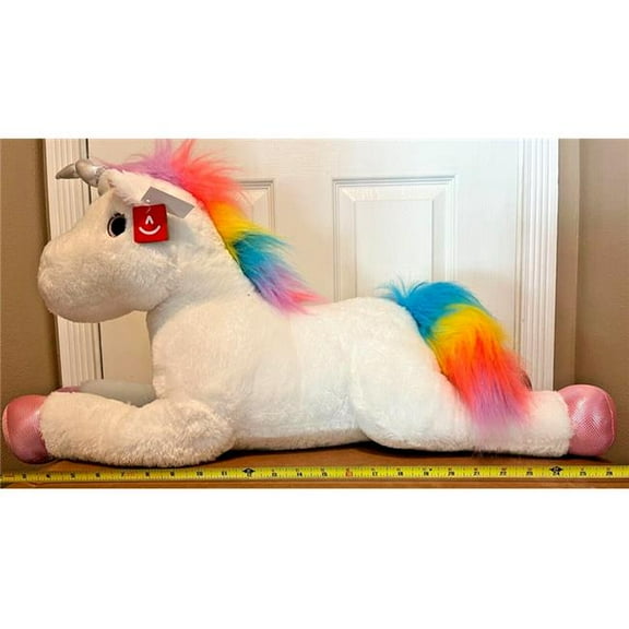 Aurora 80768 27 in. White Unicorn Stuffed Plush Toy
