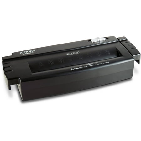 Aurora AS680S 6-Sheet Strip-Cut Paper/Credit Card Shredder without Wastebasket