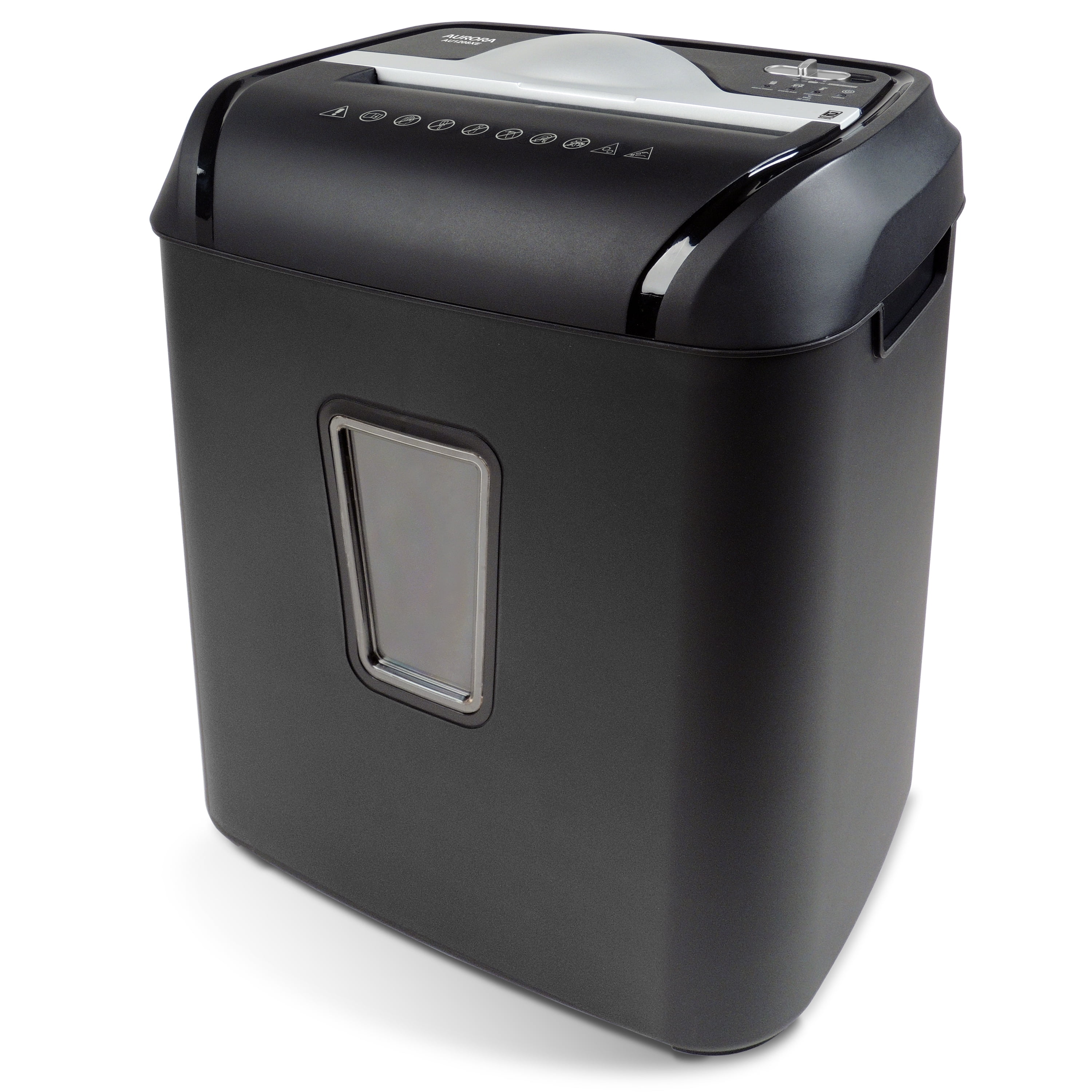 Aurora AU1208XE Anti-Jam 12-Sheet Crosscut Paper/Credit Card Shredder with 4.8 Gallon Wastebasket
