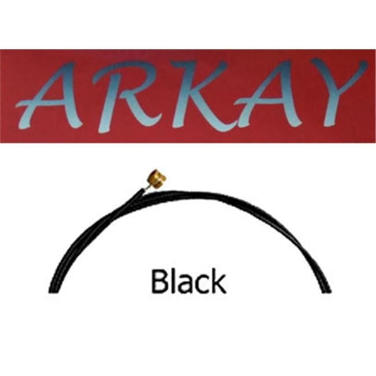 Aurora AURBA-11 Premium Acoustic 11 LM Gauge Guitar Strings Light- Black