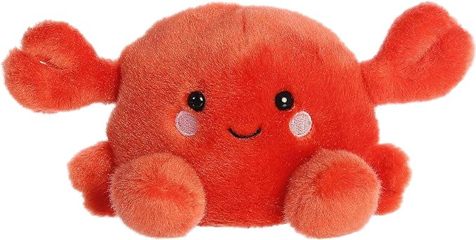 Aurora® Adorable Palm Pals™ Snippy Crab™ Stuffed Animal - Pocket-Sized ...