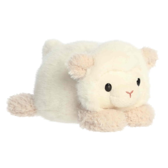 Aurora Adorable Rumplers Lachlan Lamb Stuffed Animal - Floppy Characters for Comforting Cuddles - Perfect for Birthdays, Adults and Kids All Ages - White 9.5 Inches