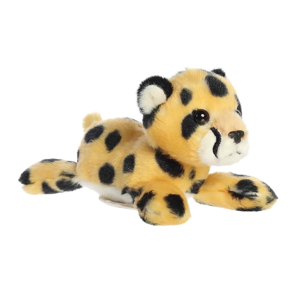 Aurora Adorable Shoulderkins Duma Cheetah Stuffed Animal - Fun Buddy That Can Go Everywhere with You - Perfect for Kids 3+ Years and Costumes - Yellow 6.5 Inches