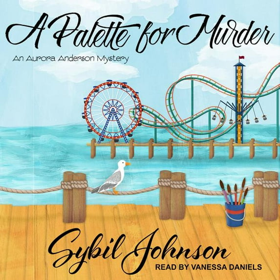 Aurora Anderson Mystery: A Palette for Murder (Audiobook)