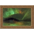 thumbnail image 1 of Aurora Borealis 24x19 Gold Ornate Wood Framed Canvas Art by Church, Frederic Edwin, 1 of 2