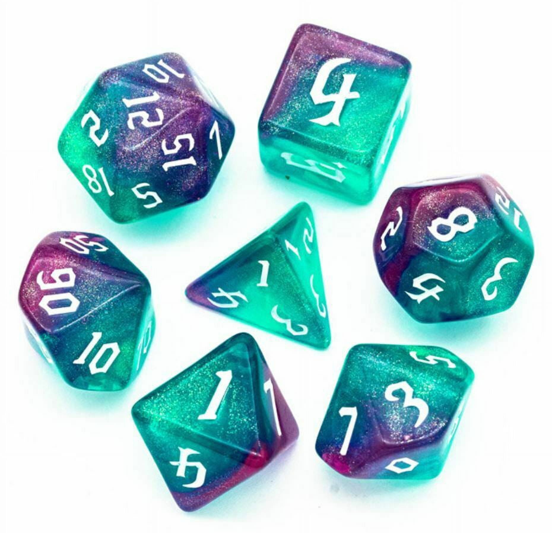 Set Di Dadi Per Giochi Fantasy Dungeons & Dragons E RPG Da Tavolo Dicerie 228416276
