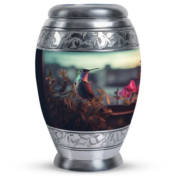 Aurora Borealis Cremation Urn, Burial Urns For Adult Human Ashes, Urn For Ashes Adult Male, Cremation Urns For Human Ashes Adult Female, Funeral Urns For Adult Ashes, Large Decorative Urn 10 Inches