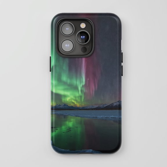 Aurora Borealis For All iPhone Series Tough Phone Case Nature