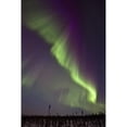 thumbnail image 1 of Aurora Borealis Or Northern Lights Over The Eagle Plains Dempster Highway Yukon. Poster Print, 1 of 3