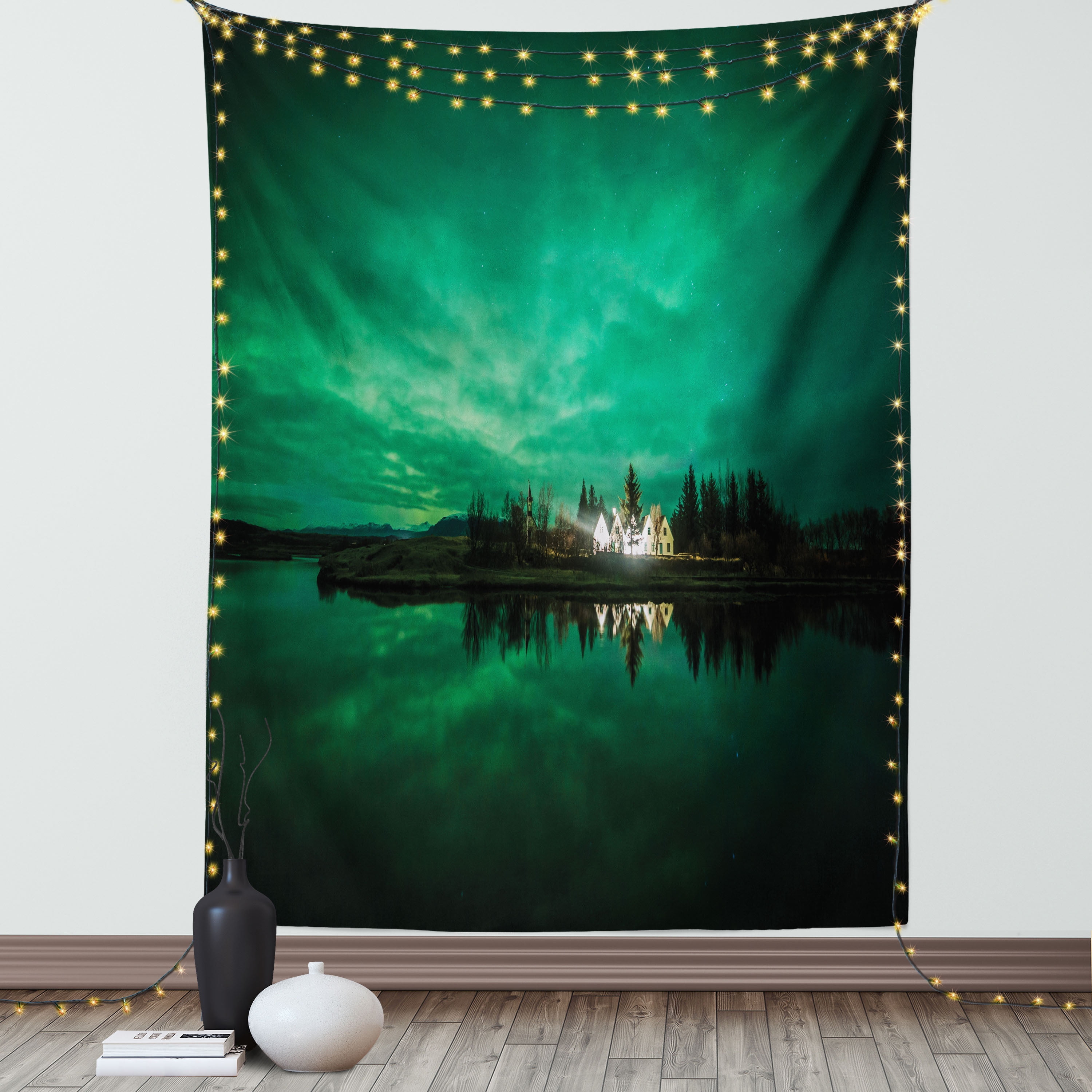 Aurora borealis tapestry sale