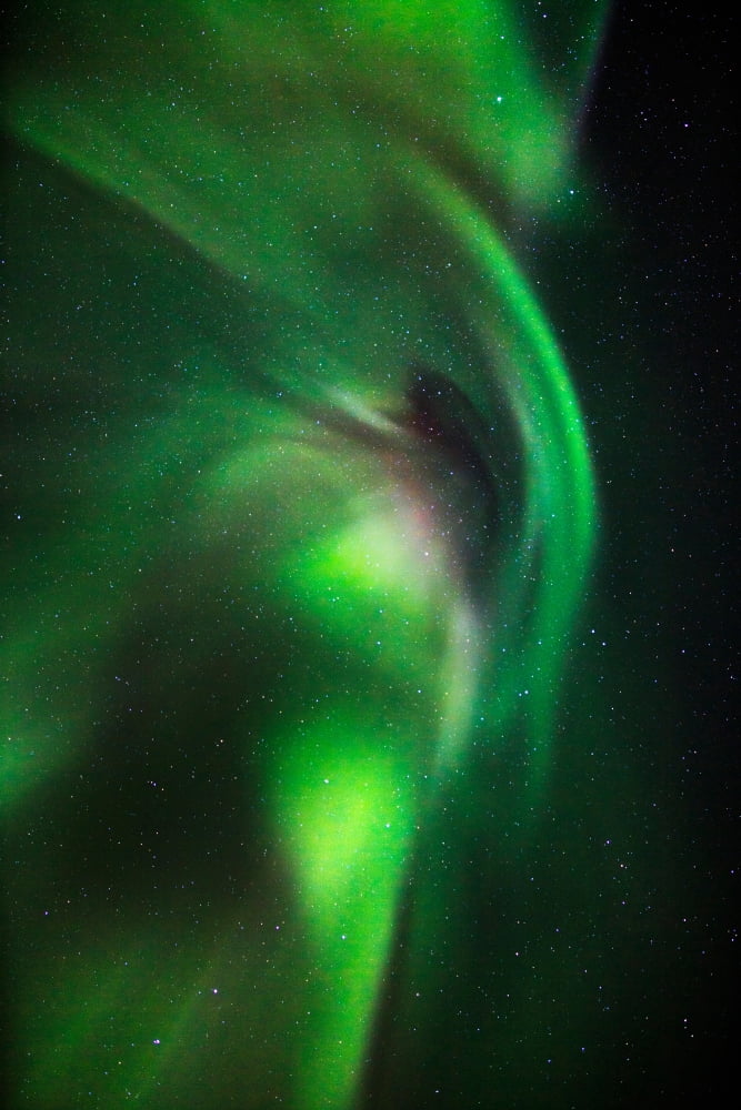 Aurora Borealis or Northern Lights LaplandSweden Canvas Art - Panoramic Images (27 x 9)