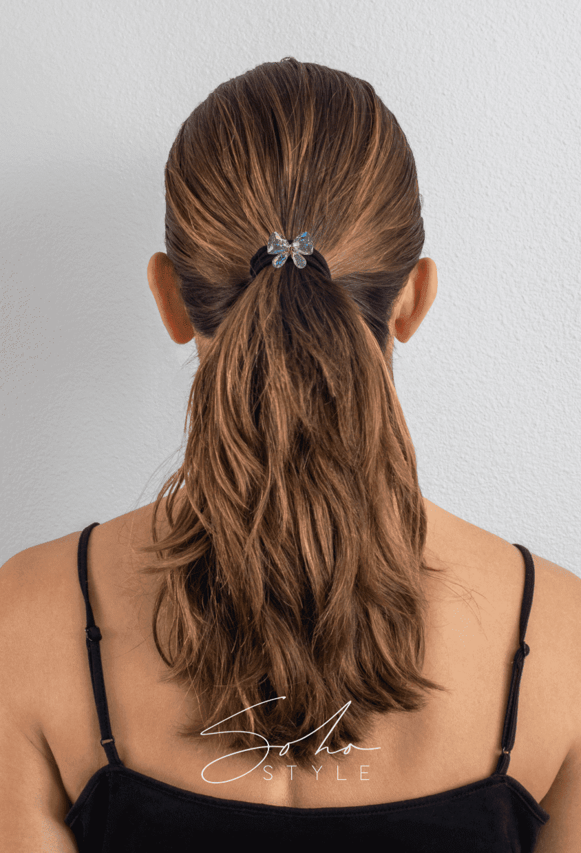 Aurora Butterfly Ponytail Holder