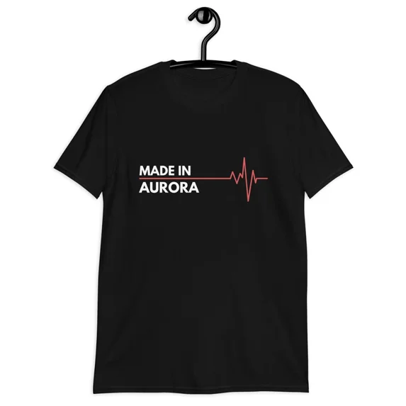 Aurora Colorado City Of Birth Hometown Roots Souvenir Gift Top TShirt,for men and women up to 5XL