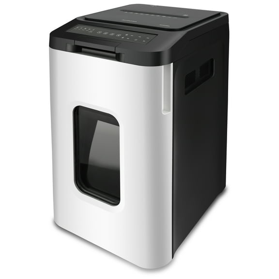 Aurora Commercial Grade 400-Sheet Auto Feed High-Security Micro-Cut Paper Shredder/ 240 Minutes/Security Level P-5