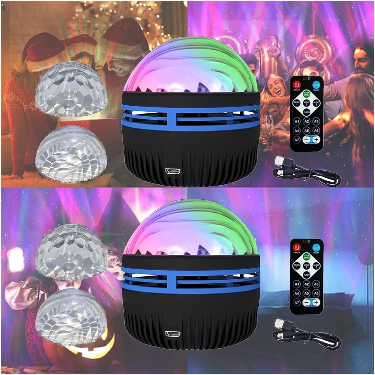 Aurora Dimension Light, 2024 New 2 In 1 Northern Lights And Ocean Wave