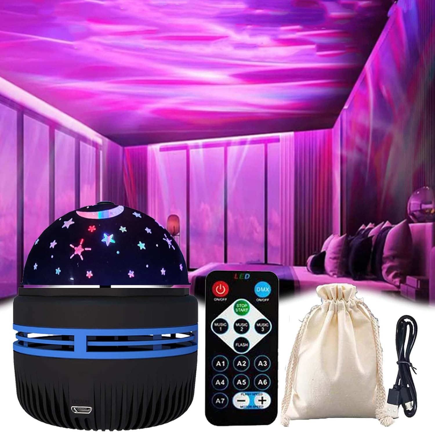 Aurora Dimension Light, Aurora Lamp, Aurora Borealis Light Projector