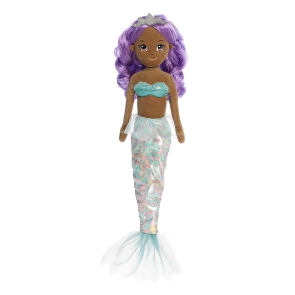Aurora Enchanting Sea Sparkles Sea Sparkles Watercolor Skies Stuffed Doll - Imaginative Play with Magical Companions - Perfect for Kid's Birthdays and Celebrations - Sophia 13 Inches