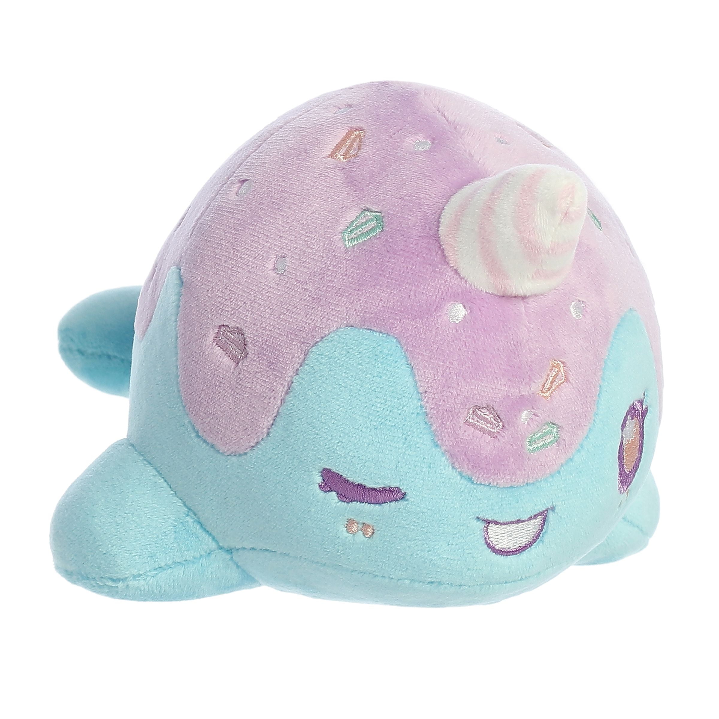 Aurora Enchanting Tasty Peach Birthday Cake Nomwhal Plush 7in - Walmart.com
