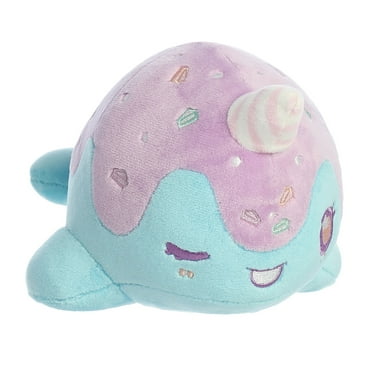 Aurora - Small Purple Tasty Peach - 7" Lavender Dream Meowchi - Enchanting Stuffed Animal ...