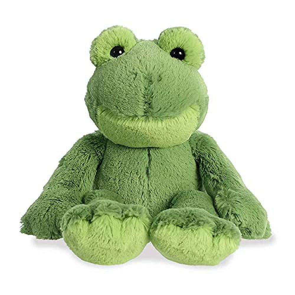 Aurora - Flopsie Verde Mediano - Rana Fernando de 10 Pulgadas - Animal de Peluche Adorable