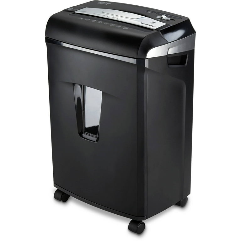 Review of Basics 12-Sheet Cross-Cut Paper and Credit Card Home Office  Shredder 