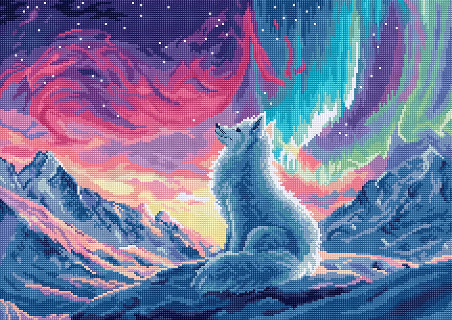 Aurora Guardian L9971 Counted Cross Stitch Kit