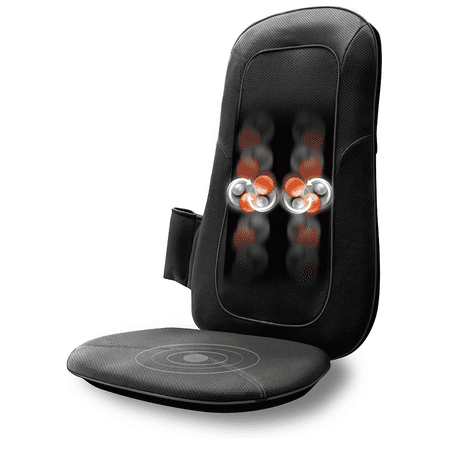 Aurora Health & Beauty 3D Kneading Massager Seat and Vibrating Cushion with Heat