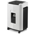 thumbnail image 1 of Aurora High Security 150-Sheet Auto Feed Micro-Cut Paper and Credit Card Shredder with 6.3 Gallon Pullout Basket / 60 Minutes/Security Level P-4, White, 1 of 2