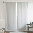 thumbnail image 1 of Aurora Home  Blackout Curtain Liner Panel Pair 70"w x 60"l 60 Inches, 1 of 5