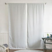 Aurora Home Blackout Curtain Liner Panel Pair 70"w x 60"l 60 Inches