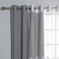 thumbnail image 1 of Aurora Home  Mix and Match Trellis Cut Out Curtains Grey 84 84 Inches, 1 of 5