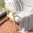 thumbnail image 1 of Aurora Home  Tulle & Linen Textured Blackout Mix & Match Curtains Grey 52"W X 84"L 84 Inches, 1 of 5