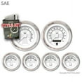 thumbnail image 1 of Aurora Instruments  Style Kit - SAE Iron Cross White - White Modern Needles - Chrome Trim Rings, 1 of 1