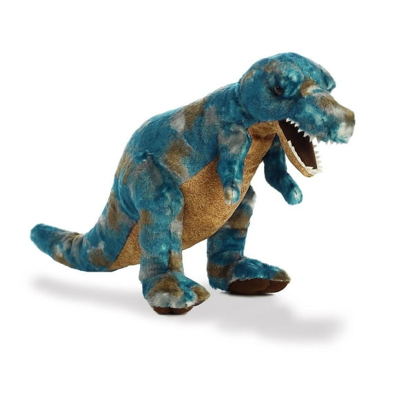 Aurora - Large Blue Dinos & Dragons - 16" T-Rex - Ferocious Stuffed Animal