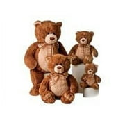 Aurora - Large Brown Bear - 12" Brown Sugar - Snuggly Stuffed Animal